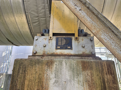 11.9' x 70' Williams, Rotary Steam Tube Dryer - Image 6
