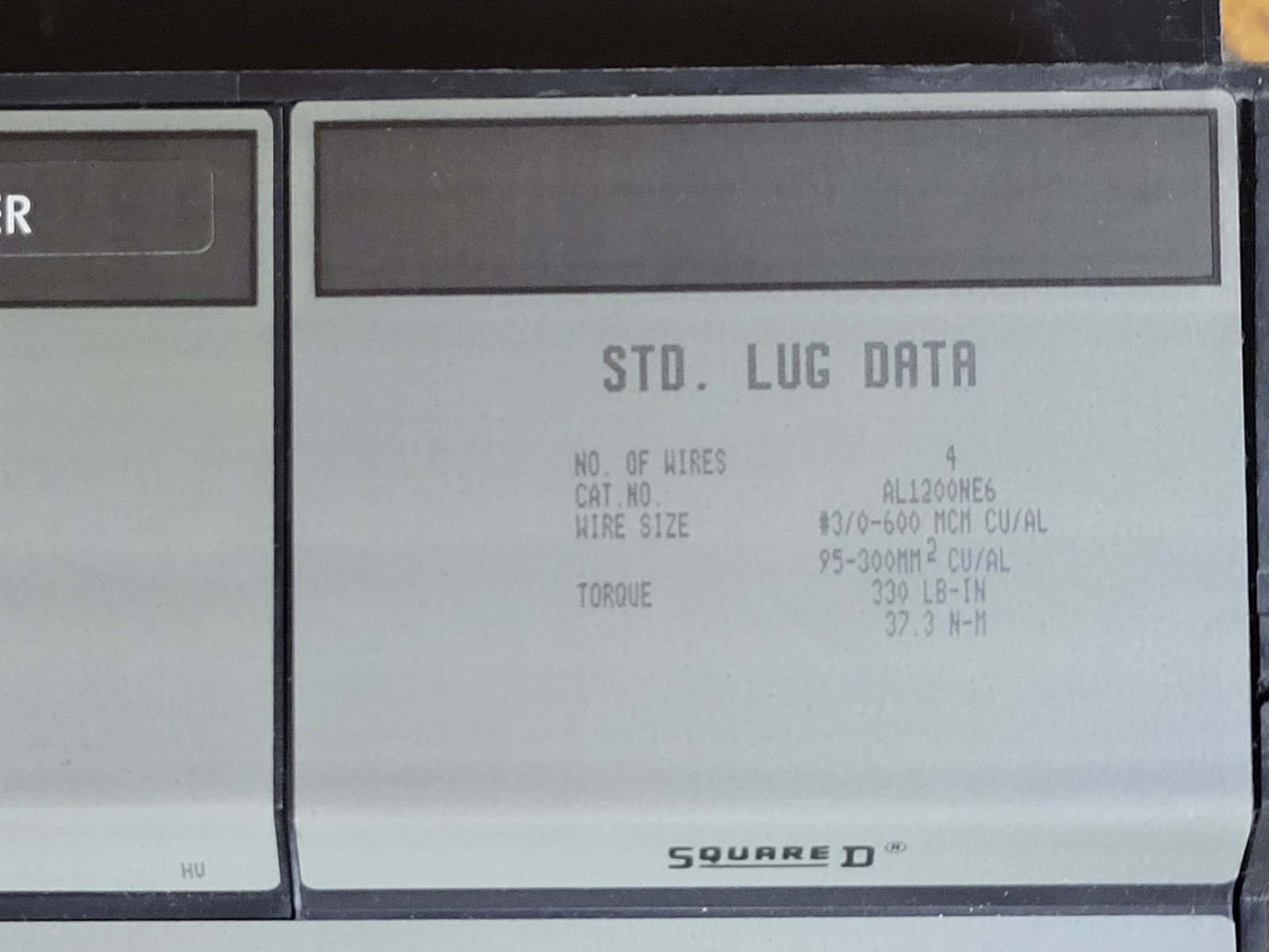 1200 Amps, Square D, NA361200, 3 P, 600 Volts - Image 5