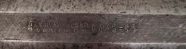 Boring Bar Drill Reducer Adapter, Ea Edw. Andrews Co. #EA45-05 - Image 2