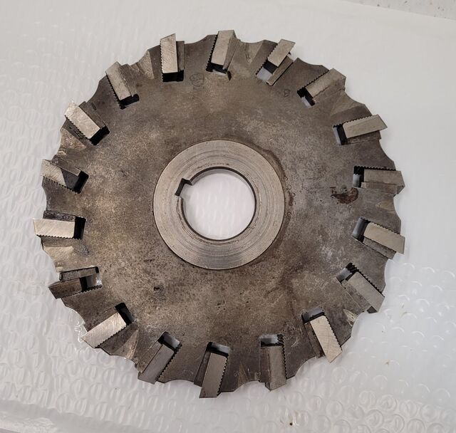Sawmill Cutter, Ingersoll Cutting Tools #2508S, 8" diameter, 1.5" arbor hole - Image 5