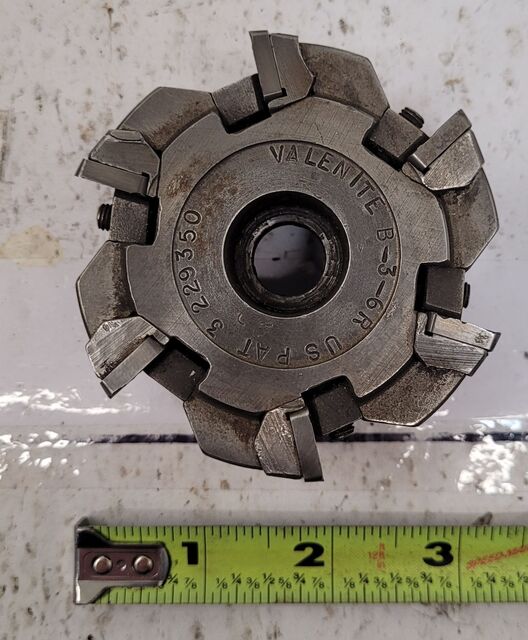 Indexable Facemill Cutter, Valenite #B-3-6R - Image 1