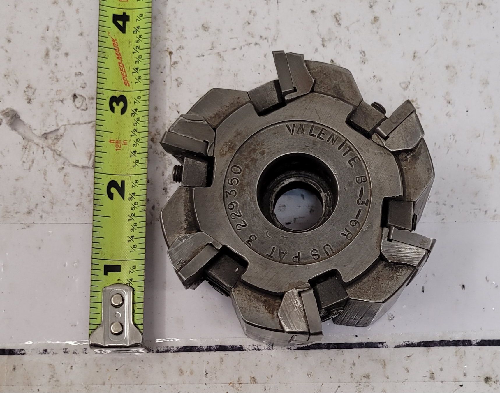 Indexable Facemill Cutter, Valenite #B-3-6R - Image 2