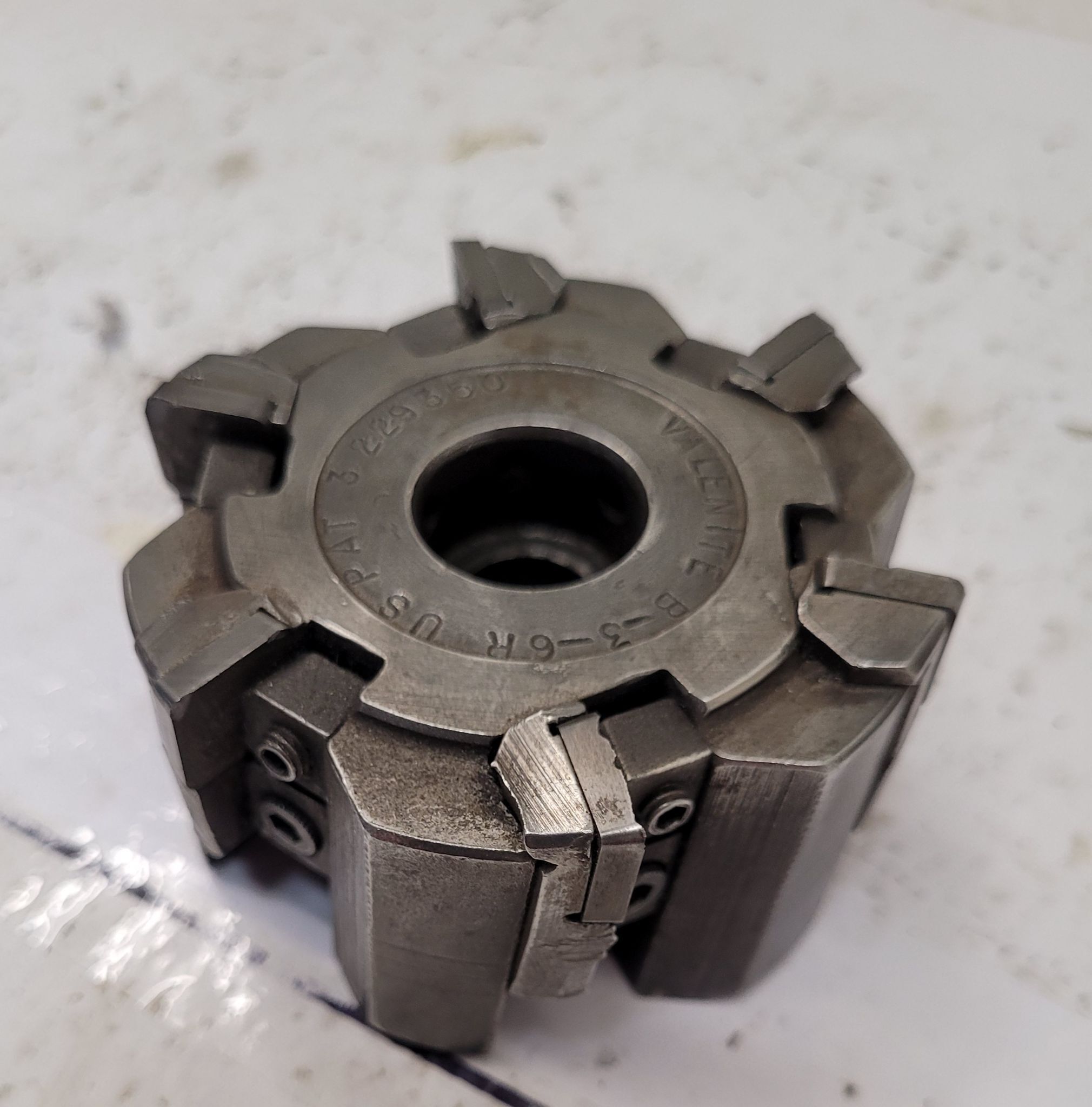 Indexable Facemill Cutter, Valenite #B-3-6R - Image 3