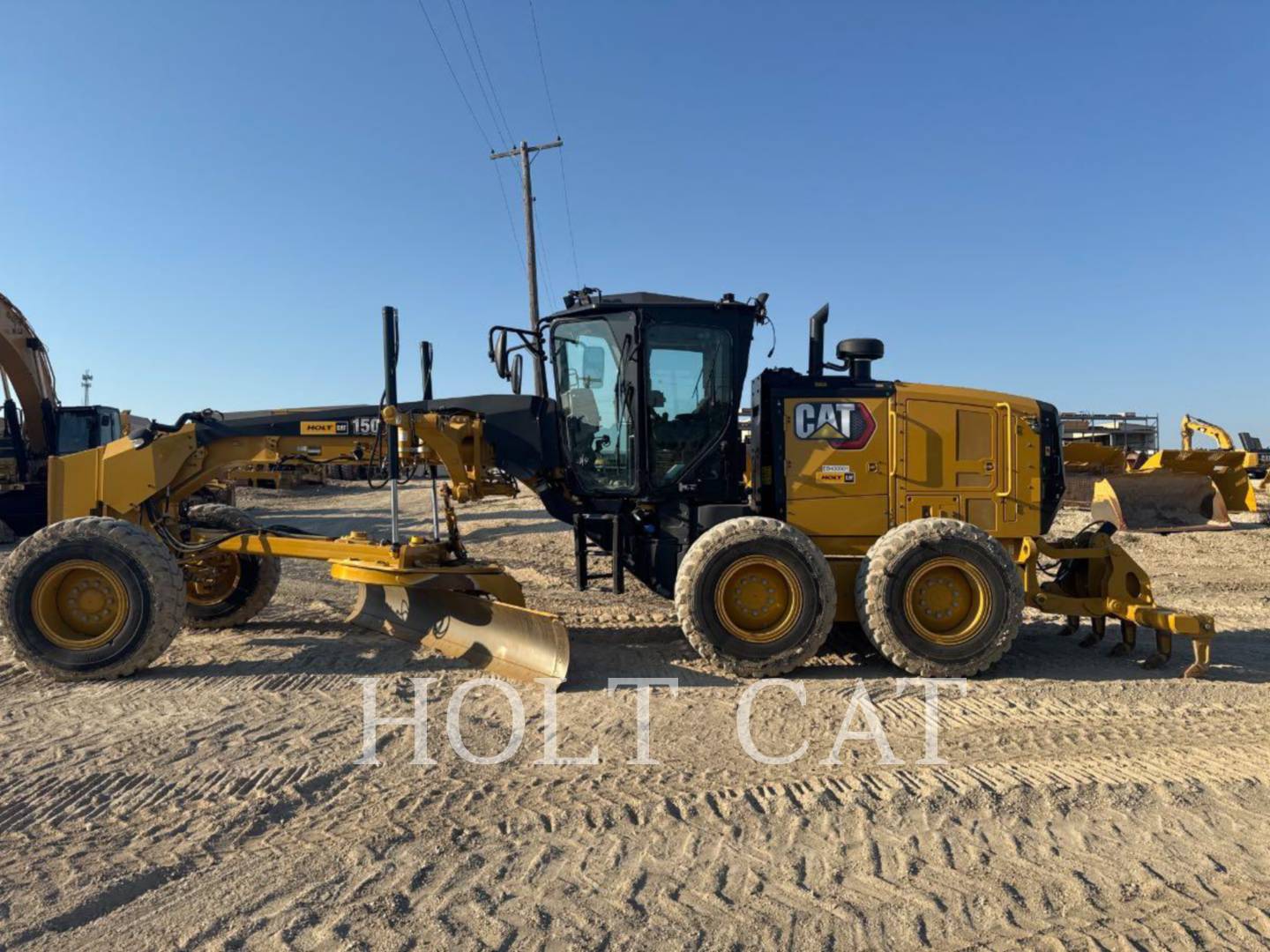 Cat 150 JOY, Motor Grader, 2839 hours, S/N: EB400901, 2023 - Image 1