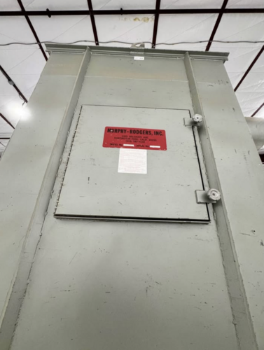 2600 cfm Murphy Rodgers, #MRN-10, Dust Collector, 256 sq.ft., 30 bag, 10" diameter inlet, 7.5 HP, 3450 RPM - Image 5