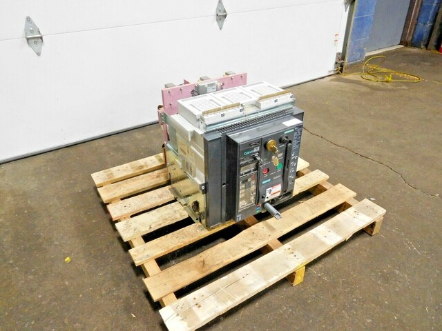 1600 Amps, Siemens, WLF2A316, integrated cubicle bus power circuit breaker - Image 4