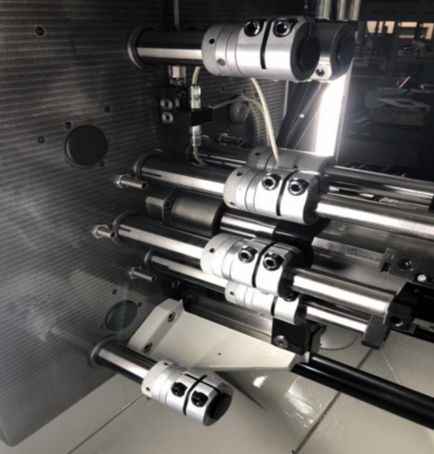 Euroturn #6-32-S, multi-spindle screw machine, 6 spindles, 32mm capacity, 480 V., spindle stopping, Siemens - Image 3