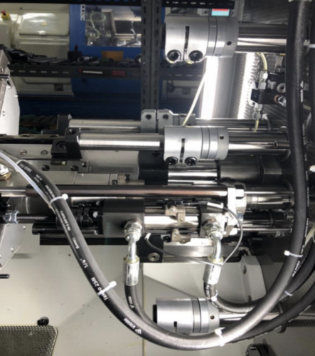 Euroturn #6-32-S, multi-spindle screw machine, 6 spindles, 32mm capacity, 480 V., spindle stopping, Siemens - Image 4