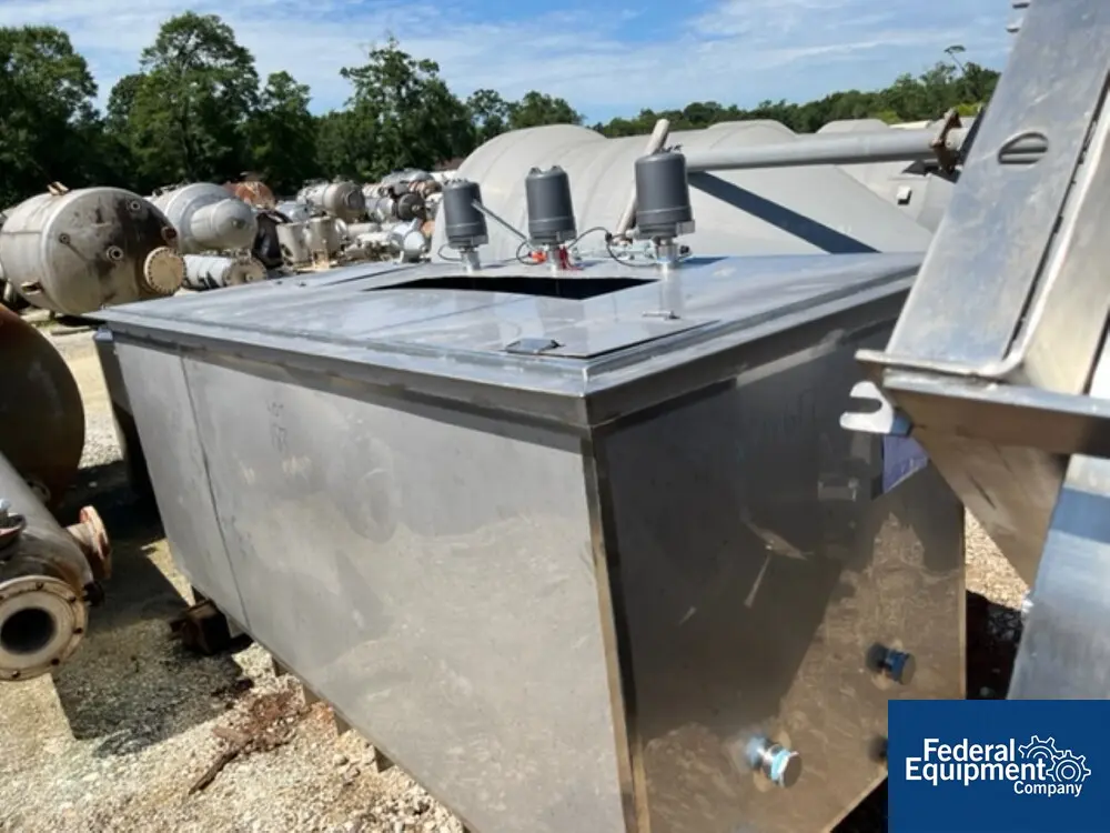 1539 gallon ICCNW, Tank, Stainless Steel, 48" x 114" x 65" D, on legs - Image 3