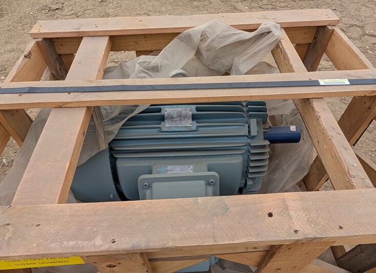 75 HP 1775 RPM Teco Westinghouse PDH07504TE2N, Frame 365T, 230/460V., 3-phase, 2023 - Image 1