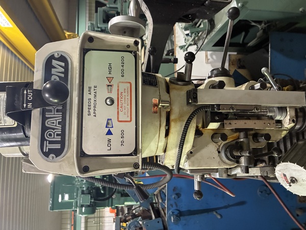 Southwestern Industries #Trak-DPM, bed mill with AGE 3 Control, serial #98-4664 - Image 4