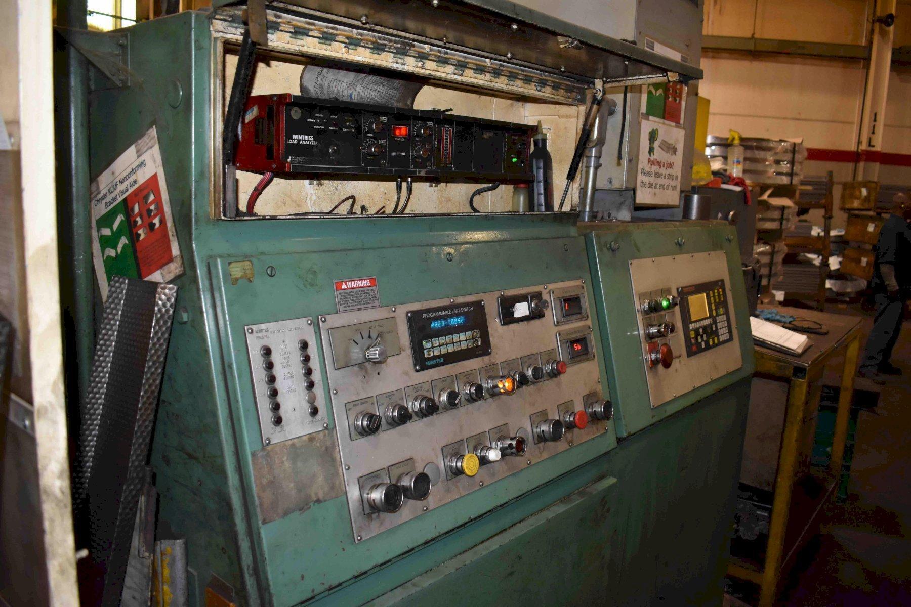 150 Ton, Minster #P2-150, high speed production press, 6" stroke, 23" Shut Height, 4" adjustment, 120 SPM - Image 2