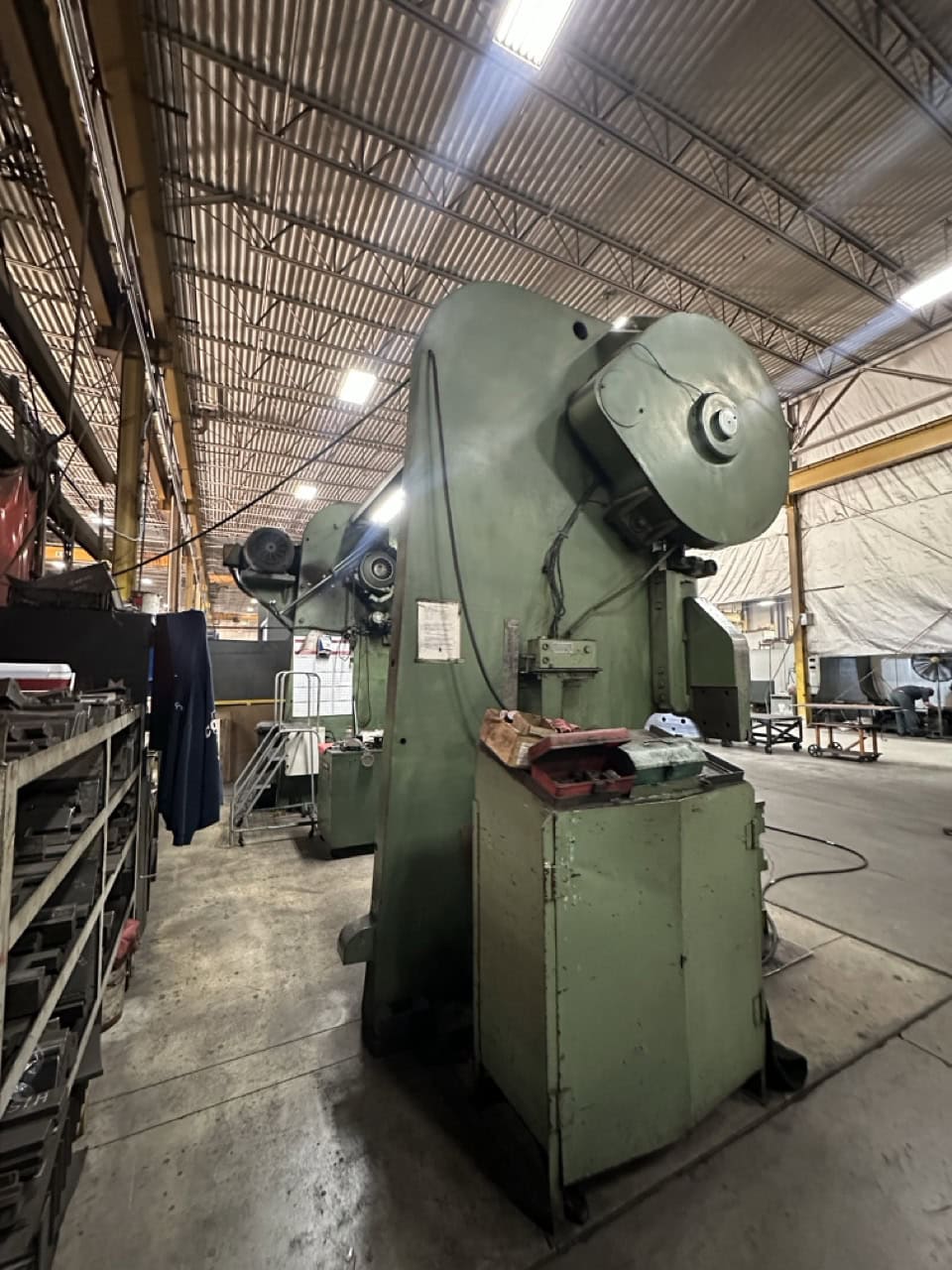 750 Ton, Cincinnati #34-series, Press Brake, 16' overall, 5" Shut Height, 5" stroke, 8" ram adj, 14" throat - Image 8