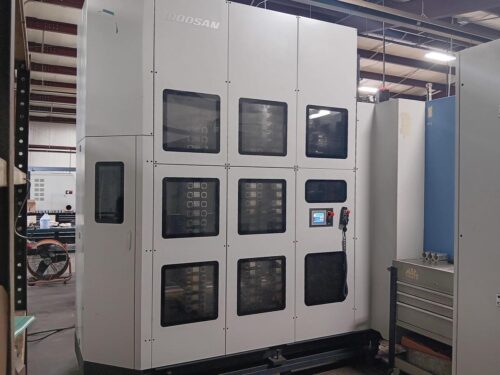 Daewoo Doosan #HP-5100II, CNC horizontal machining center, 262 automatic tool changer, 15000 RPM, #40, 25 HP - Image 7