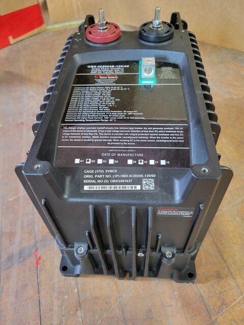 Outback #OBX-IC2024S-120/60, Sinewave Inverter & Charger, w/ 30A AC Transfer Switch - Image 5