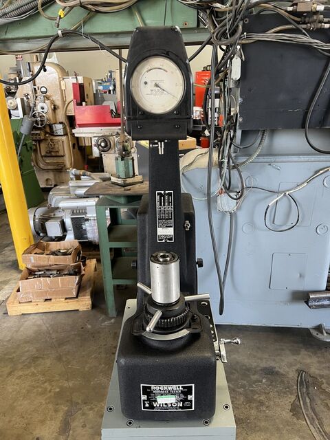Rockwell #4JR, Superficial Hardness Tester, 12" vertical, 5.25" throat - Image 2