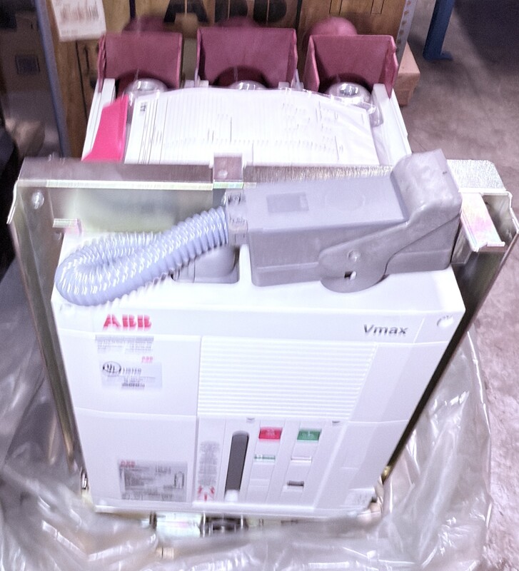 1200 Amps, ABB Circuit Breaker, VMAX/A 15.12.31, drawout, Cat #1VCP000408, Unused - Image 2
