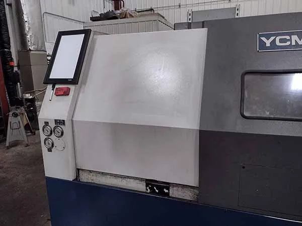 YCM #GT-250B, CNC Lathe, 21.6" Swing, 27.1" Centers, 10" Chuck, 13.7" diameter x 20.2" L Turn capacity, 20 - Image 3