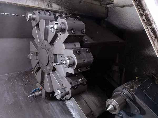 YCM #GT-250B, CNC Lathe, 21.6" Swing, 27.1" Centers, 10" Chuck, 13.7" diameter x 20.2" L Turn capacity, 20 - Image 6