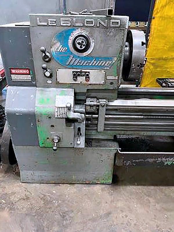 28" Leblond, Engine Lathe, 16" Chuck diameter, 12' overall Bed length, 460 V - Image 2