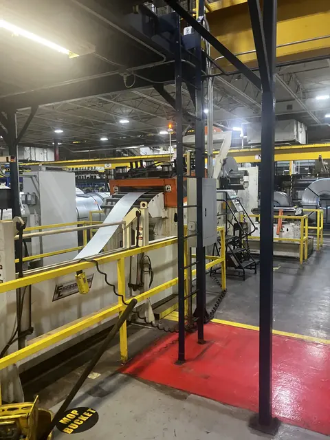 700 Ton, Muller Weingarten #630.36, Transfer Press, 15.75" Stroke, 55" x 142" Bolster & Ram Size, 24" ID x - Image 4
