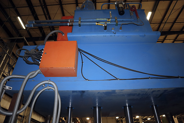 160 Ton, Neff #H160-15M, Hydraulic Press Brake, 90.5" x 59" Die Area, 24" Stroke, 36" Work height, (2) 7" - Image 7