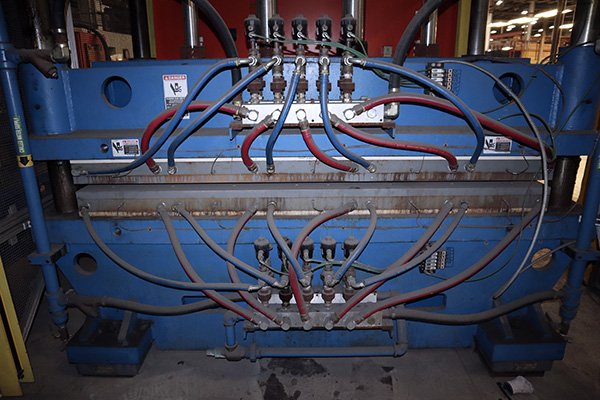 160 Ton, Neff #H160-15M, Hydraulic Press Brake, 90.5" x 59" Die Area, 24" Stroke, 36" Work height, (2) 7" - Image 8