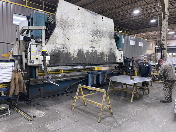 700 Ton, Pullmax/Ursviken #Optima-640, Press Brake, 287" L x 34.4" Working Size, 244" Internal Frame - Image 1