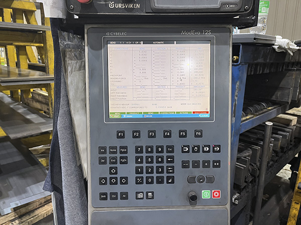 700 Ton, Pullmax/Ursviken #Optima-640, Press Brake, 287" L x 34.4" Working Size, 244" Internal Frame - Image 2