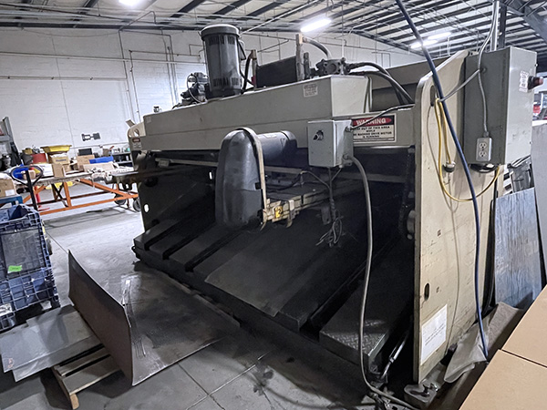 1/4" x 10' Accurshear #625010, Shear, w/DRO, 230 V, 1995 - Image 2
