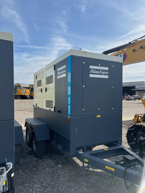 60 KW Atlas Copco #QAS70, Diesel Mobile Generator, Sound Attenuated, T4F Emissions, Qty. 6, 75 HP, Multi - Image 2