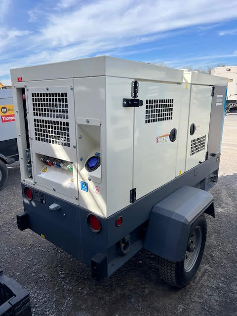 60 KW Atlas Copco #QAS70, Diesel Mobile Generator, Sound Attenuated, T4F Emissions, Qty. 6, 75 HP, Multi - Image 8