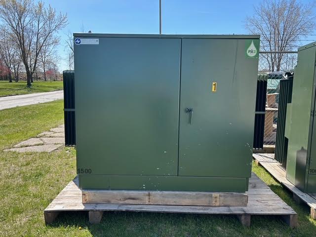 1500 KVA 8320Y/4800 Primary, 480Y/277 Secondary, Sunbelt Solomon, 3 phase padmount transformer - Image 1