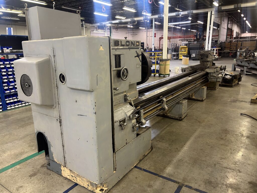 36" x 192" LeBlond #3220-25, heavy duty engine lathe, 4-jaw chuck, steady rest, tool post - Image 2