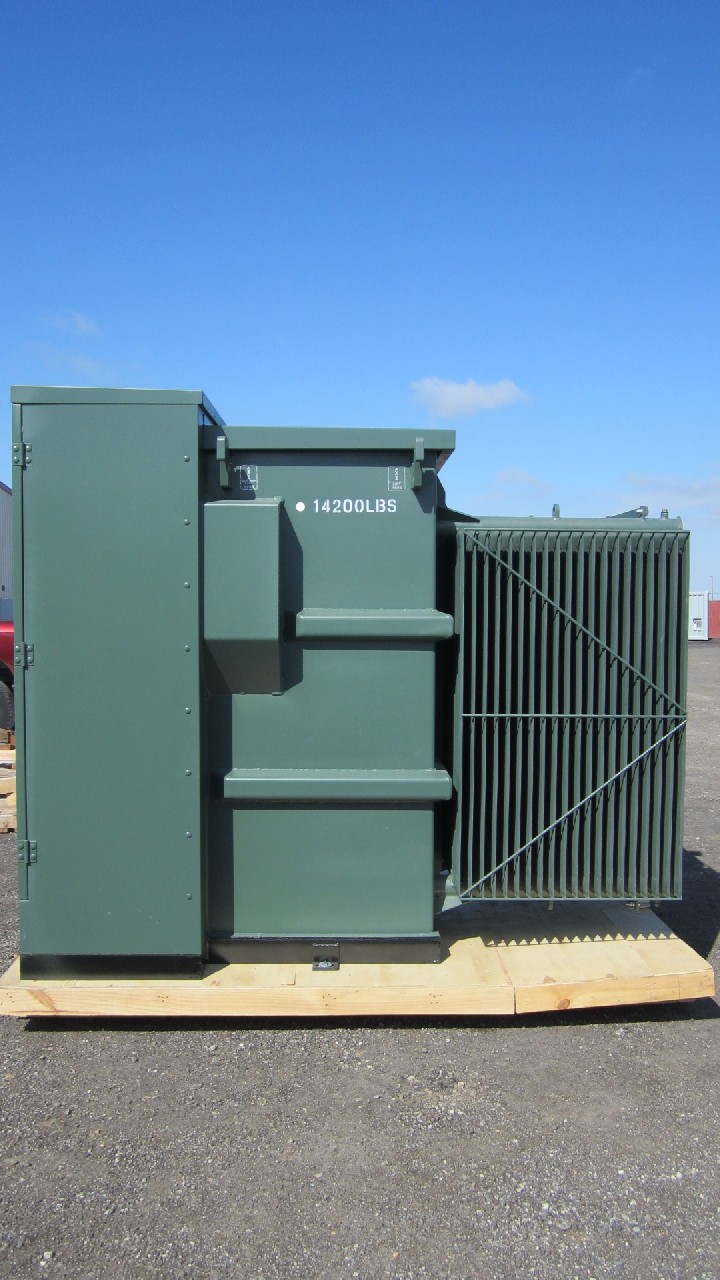 2550 KVA 14400 Primary, 480Y/277 Secondary, Daelim, Pad Mount Transformer, J-tap, Oil, new - Image 5