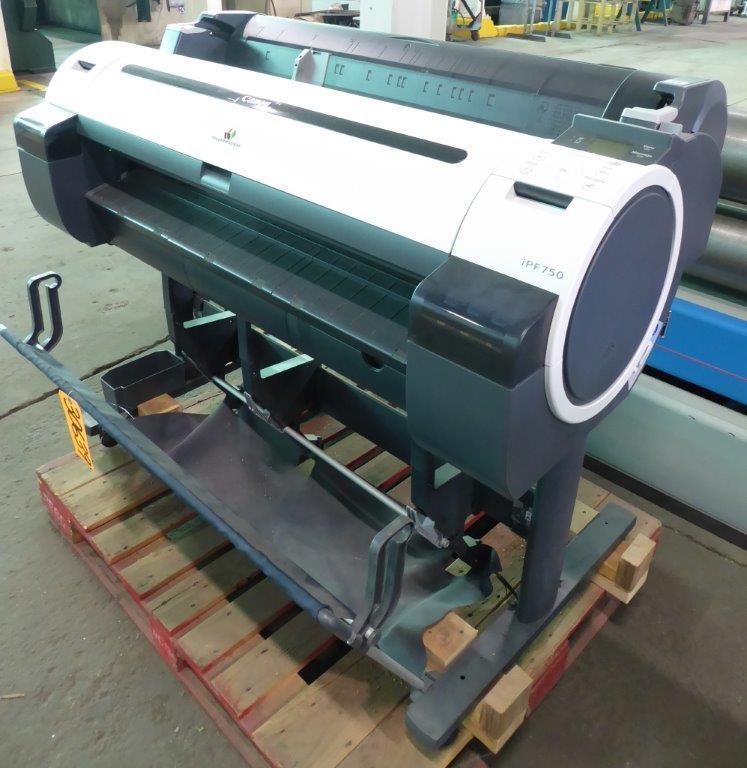 Cannon #iPF750, large jet inkjet printer, 5-color 36" printer, 1200 dpi - Image 5