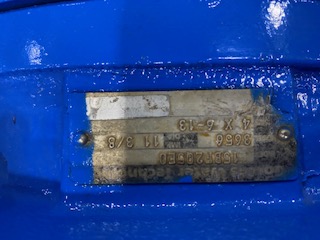 Goulds Water Technology #3656, 4x6-13 pump, 11-3/8" imp diameter, rebuilt - Image 2
