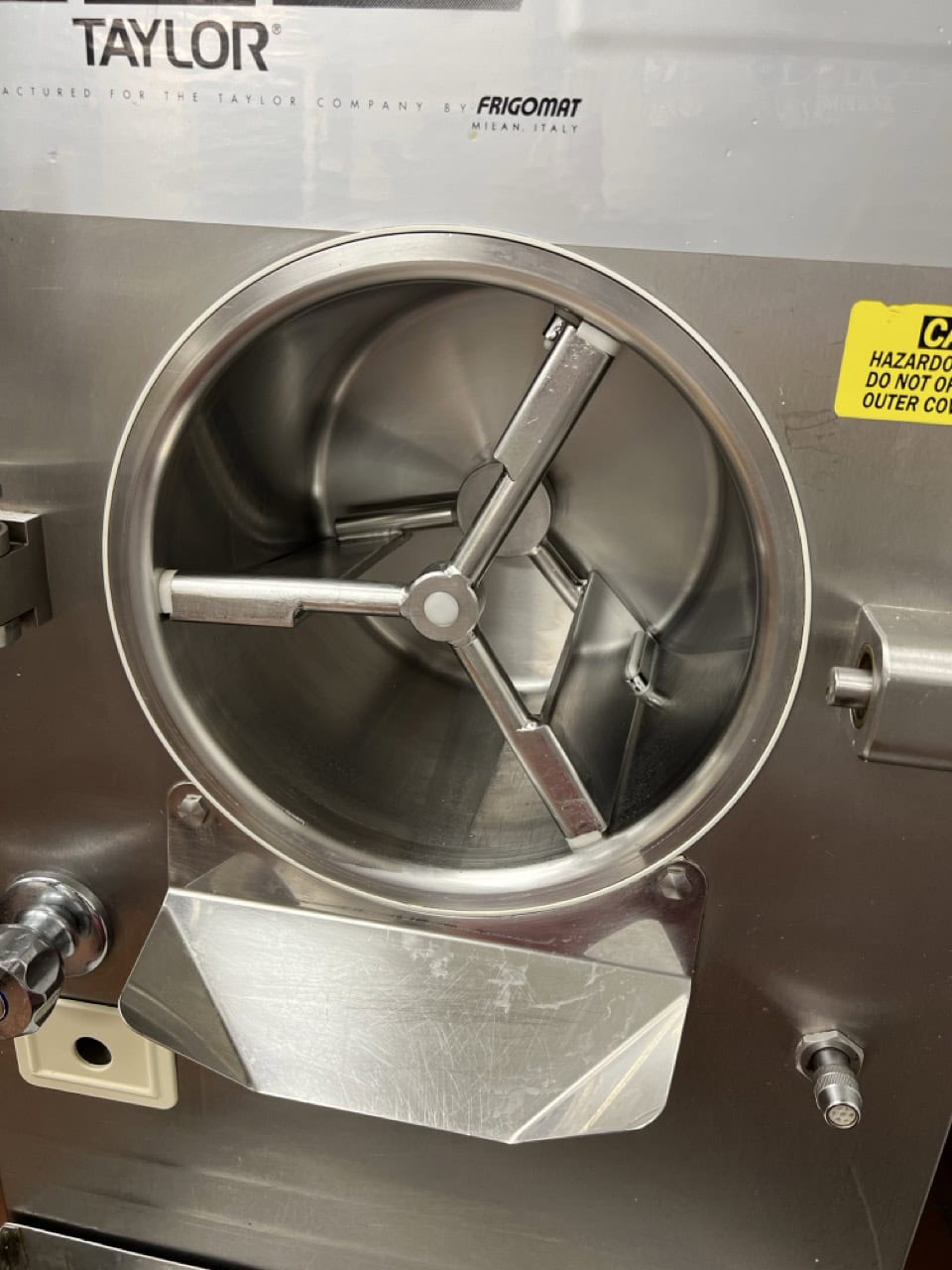Taylor #C118-33, Fully automatic batch ice cream Freezer, 12.4qt capacity, 2-6.3qt batches, 2003 - Image 2