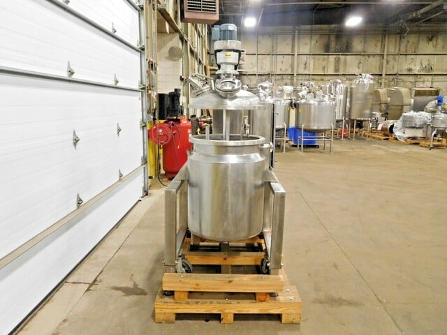 Mega Engineering #HPE-VA2115, Stainless pressure mixer, 40 gallon, 2 HP - Image 8