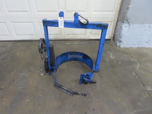 Drum handling system, Morse #185A-HD, with tilt control, 1500 lb. capacity, serial #1110 - Image 1
