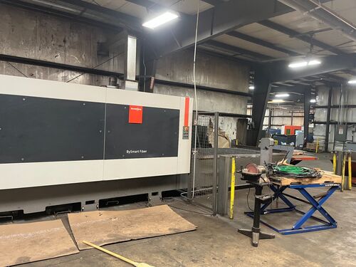 Bystronic #BySmart-Fiber-3015, laser, 3000 watts, 124.02" X, 63.78" Y, 2.56" Z, 118" x 124" table, 2016 - Image 2