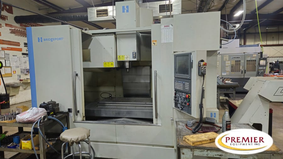 Hardinge, Bridgeport #GX-1000 OSP CNC vertical machining center, OSP-P200M, 44" X, 20" Y, 20" Z, 10000 RPM - Image 1