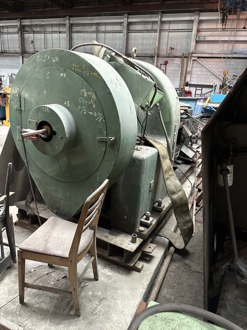 No. 6F Fenn, 4.5" 4 die rotary swaging machine, solid capacity 2.250", stock 14500 - Image 6