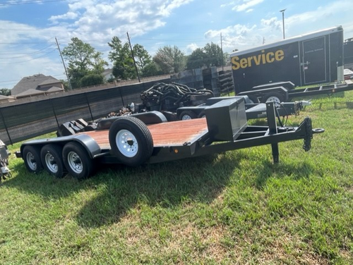 Carson 3-axle utility trailer, 78" width x 214" L, 17'10" LGTH, GVWR 21,000 lbs. - Image 2