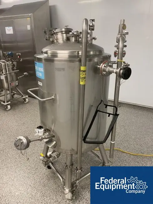 53 gallon Precision Stainless Reactor, Stainless Steel, 200 Liter, dish top & bottom, 45 psi @400°F, jacket - Image 3