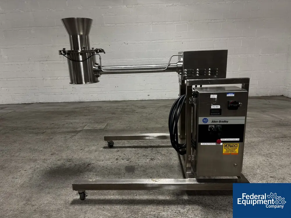 Quadro #U20, Comil, motor & Allen Bradley VFD ctrller, adjustable height stand w/ beater, 2000 - Image 1