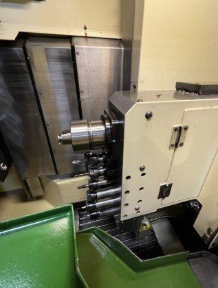 Tsugami #BS26-III, high-precision CNC swiss lathe, 1" bar, 8.21" length, live sub spindle, bar feeder, 2007 - Image 4