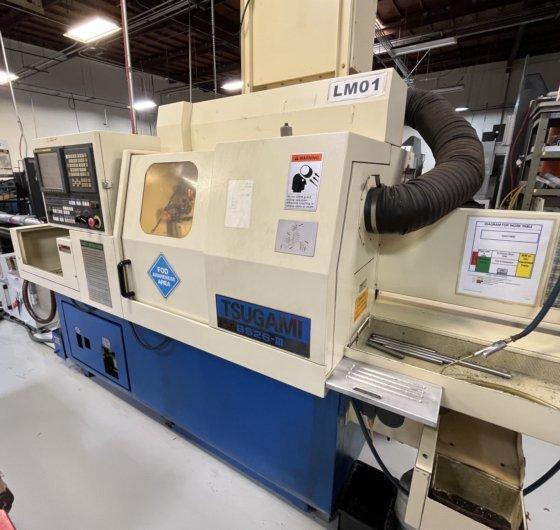 Tsugami #BS26-III, high-precision CNC swiss lathe, 1" bar, 8.21" length, live sub spindle, bar feeder, 2007 - Image 5
