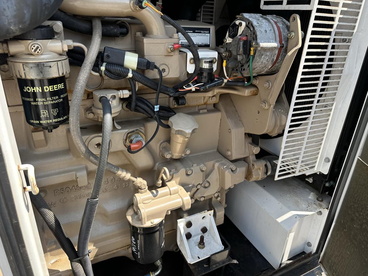 40 KW Multiquip Power #4045TF275D, diesel generator, J Deere engine, rental grade, 208 Volts, 564 hours, 2005 - Image 4