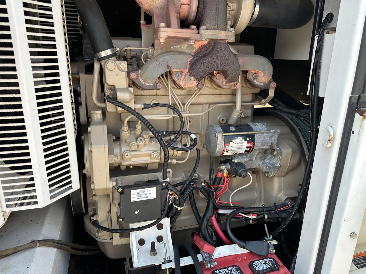 40 KW Multiquip Power #4045TF275D, diesel generator, J Deere engine, rental grade, 208 Volts, 564 hours, 2005 - Image 7